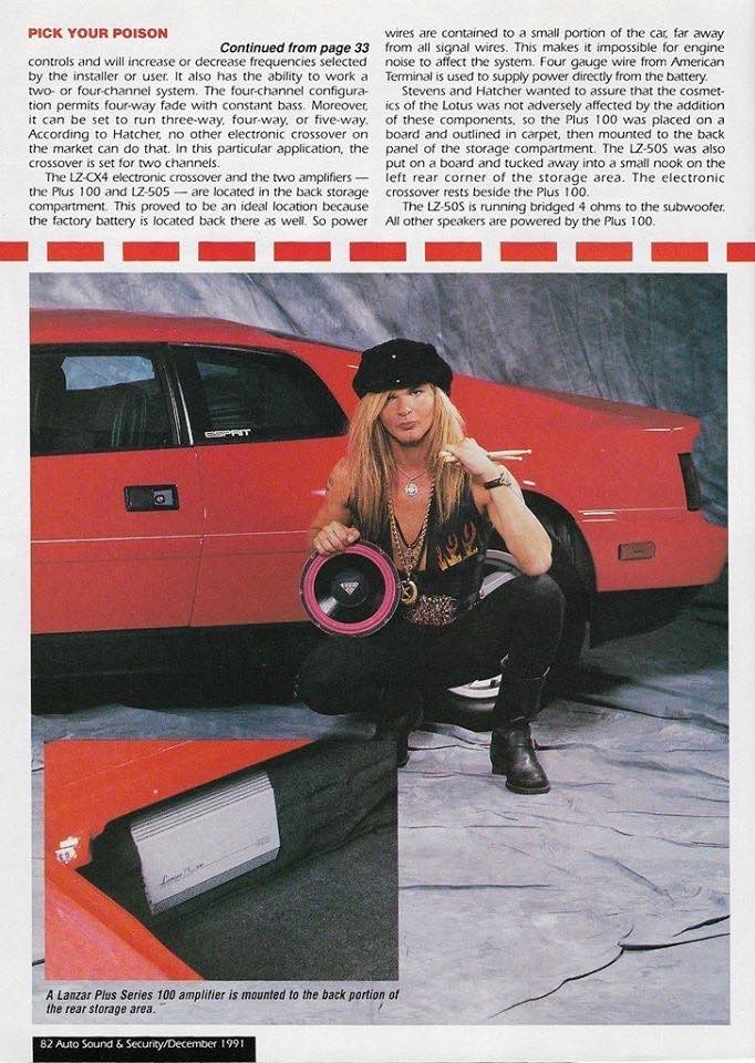 RikkiRockett's tweet photo. Throwin it back to 1991.
Anyone remember seeing this?
https://t.co/zXttw6Gh2C
#rikkirockett #poisondrummer #poison #music #drums #rockandrollbaby #rockdrummer #tbt #throw⬅️thursday #throw⬅️ #carstereos #caraudiosystems #1991 #rockandroll #vintageaudio #audiopipe https://t.co/BaSkWRJXK9
