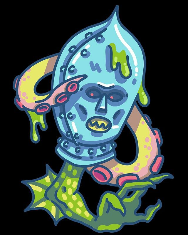 It’s name is Florgonarth! #thingsyoumightfindinadungeon #dungeonsanddragons #digitalart #procreate ift.tt/2EWcYtB