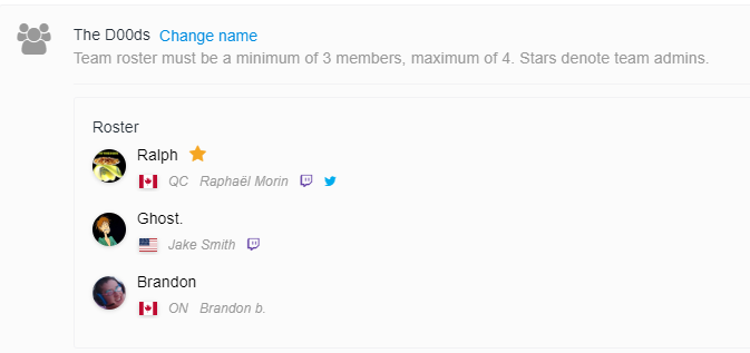 thed00ds's tweet image. Official roster for this season 😄😄😄