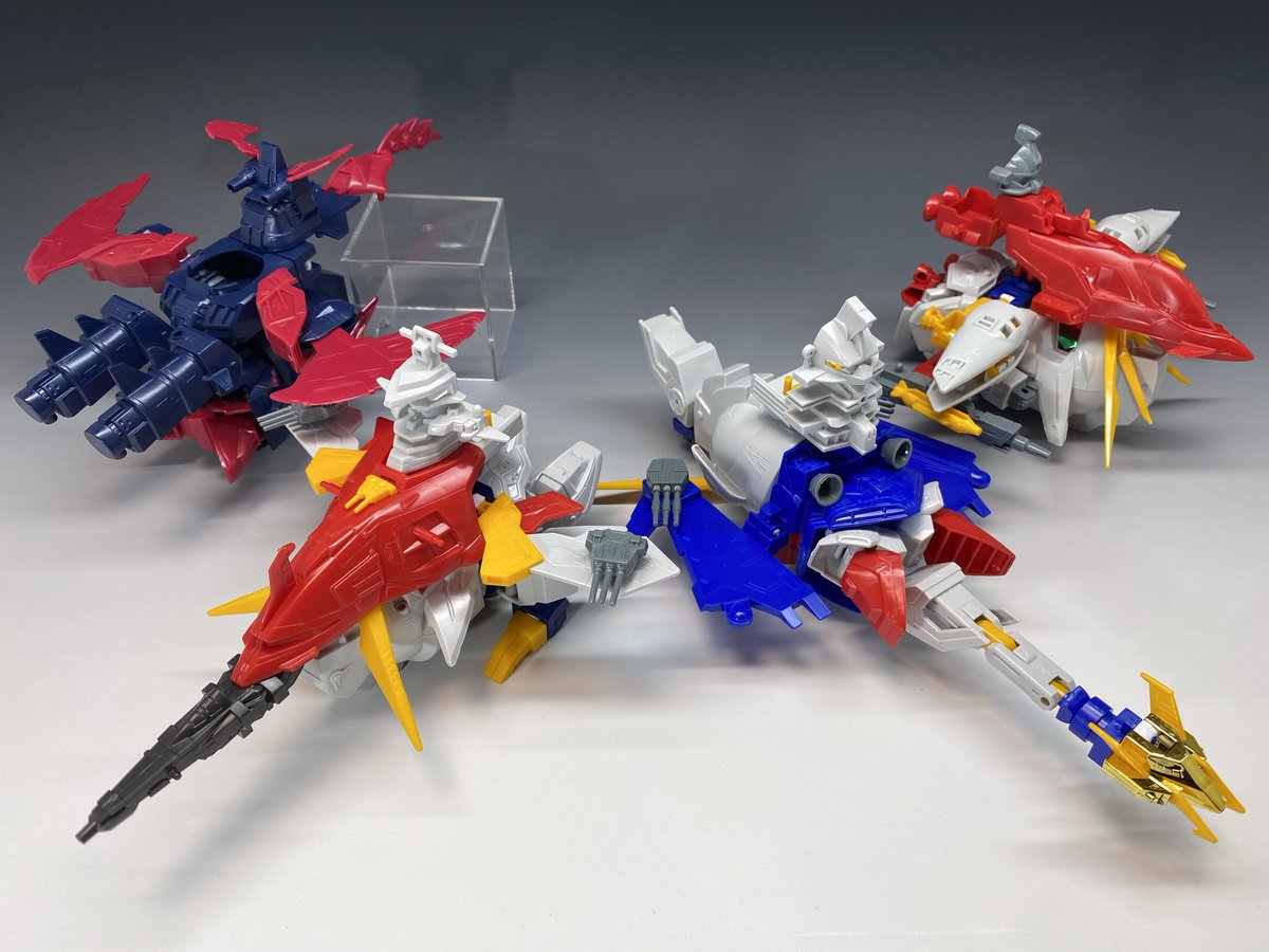 BB戦士 ジービーグル 大戦艦編 全4種 豊富なギミックを内蔵する大型