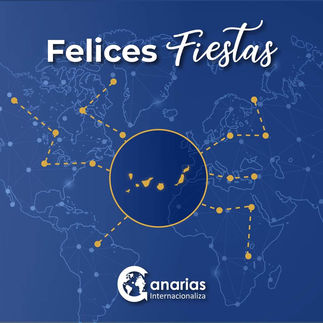 Todo el equipo de Canarias Internacionaliza te desea ¡Felices Fiestas!