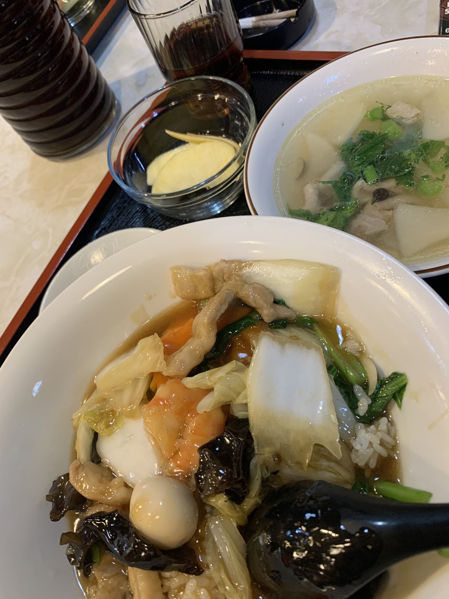 Yoz3521 金龍館 水戸市南町 ランチ 中華丼 T Co Hb9izm2y9m Twitter