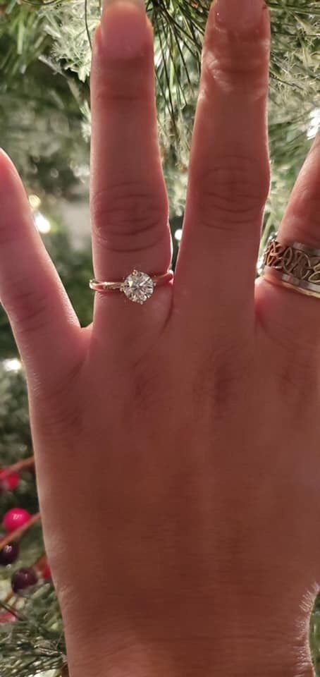 __LilCarooo's tweet photo. She’s engaged!!! 😭😭💕 where is the time going?! #nottf https://t.co/8OReKMBrJW