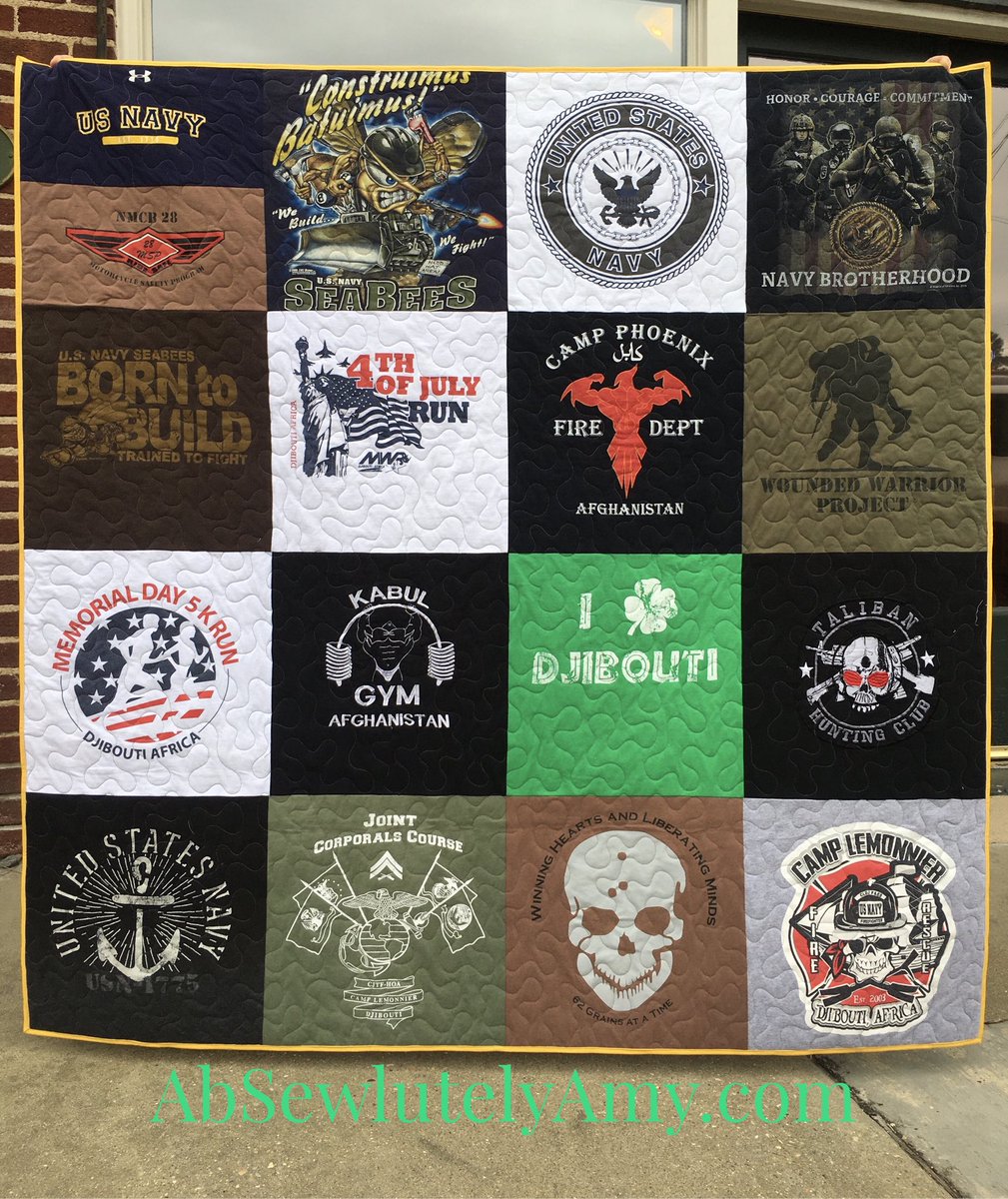 absewlutelyamy's tweet photo. Ready for your #tshirtquilt ? https://t.co/qnLi8q5Qb7