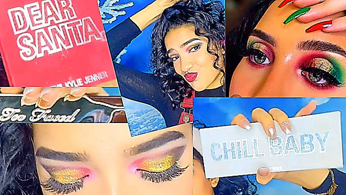AnaDiditt's tweet photo. LINKKKK IN BIOOOO💝💝💝 @TooFaced @kyliecosmetics @OFRACosmetics #christmaslook #christmas #NEWVIDEO 🎄🔥🔥🔥 https://t.co/2EMzzOqdSt