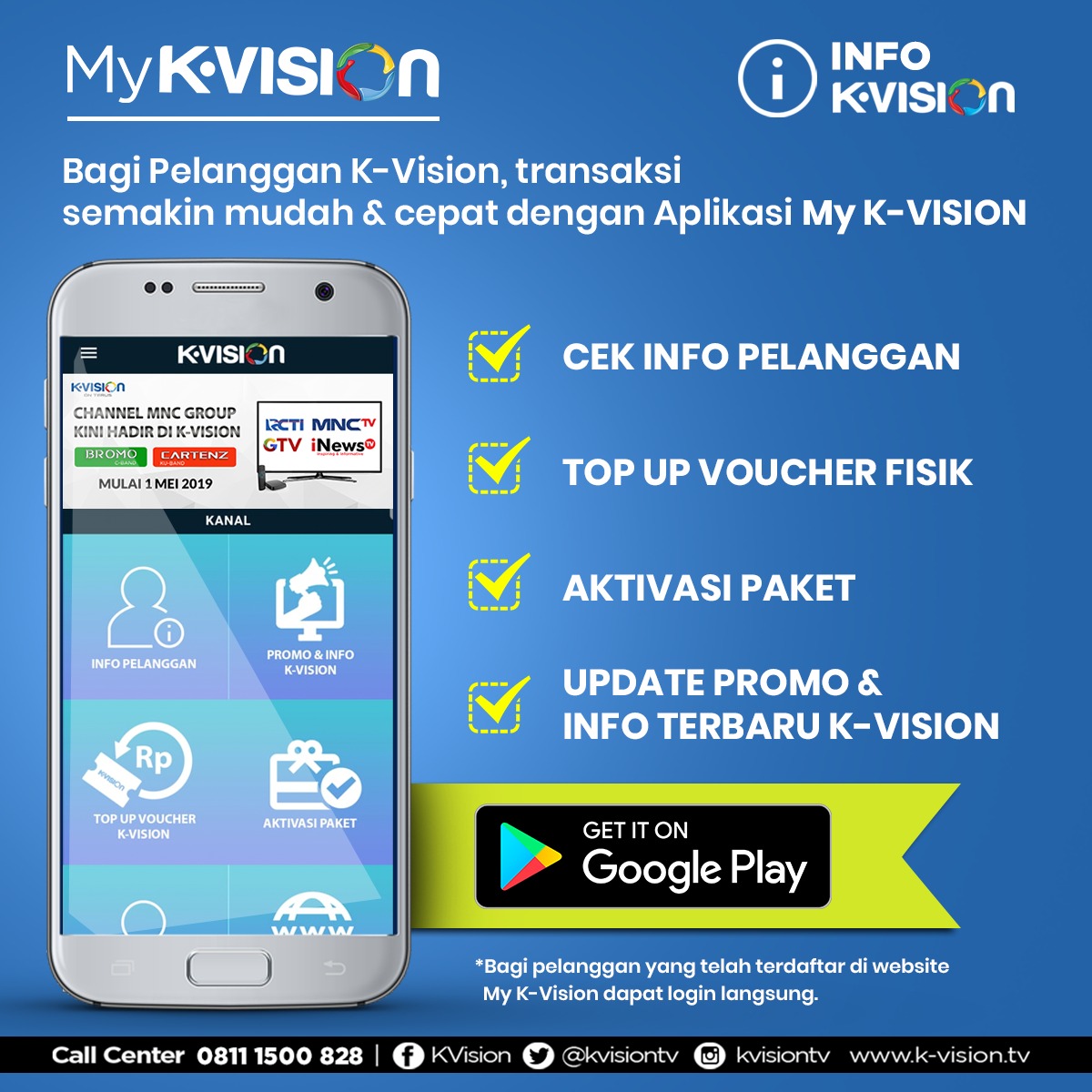 Kvision Ayo Install Aplikasi Kawan K Vision Versi Facebook