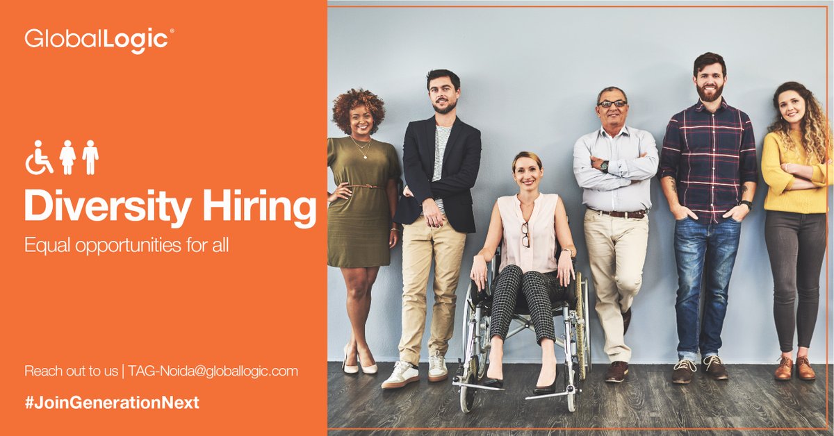 GlobalLogic_IN's tweet photo. Our strength comes from our diversity across geographies, skills &amp; industries. If you are an NGO/agency/org. committed to building a better world for people with special needs, email us at TAG-Noida@globallogic.com #diversityhiring #specialhiring #inclusion #joingenerationnext https://t.co/CMbnMOvyGY