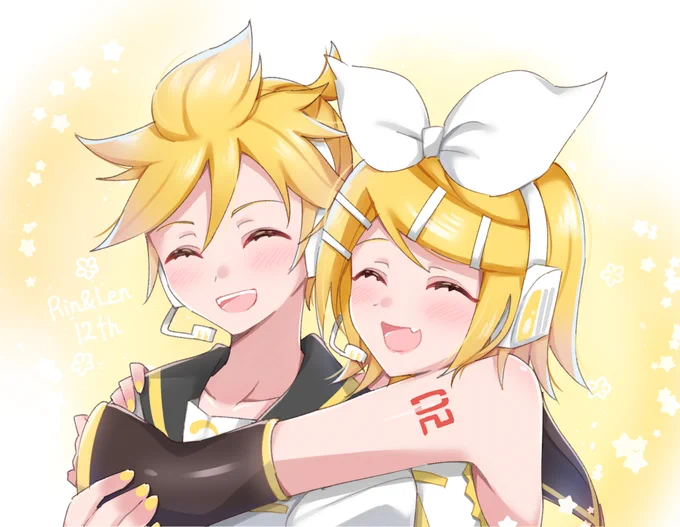 リンレンおめでと～～～?
#鏡音誕生祭2019 