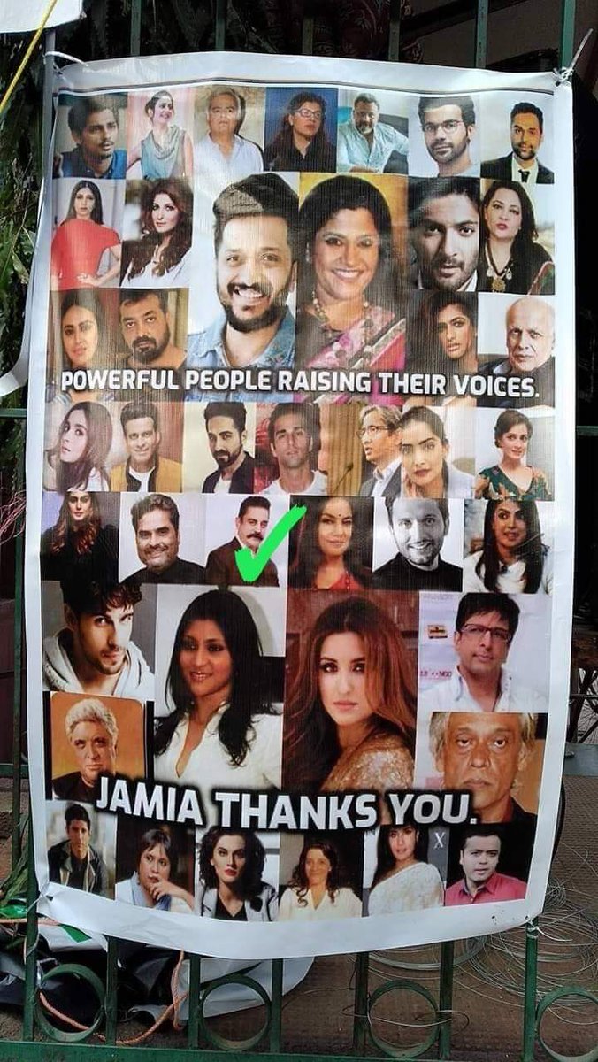 Samooga_Needhi's tweet image. #CAA க்கு எதிராக குரல் கொடுத்து மாணவர்களின் போராட்டத்துக்கு ஆதரவாக இருந்த பிரபலங்களுக்கு #JAMIA மாணவர்கள் நன்றி தெரிவித்து உள்ளனர்.

#IndiaAgainst
CAA_NPR_NRC #Nammavar