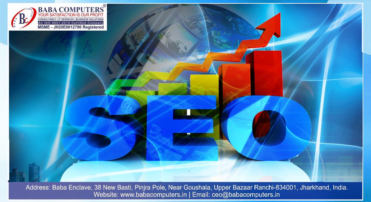 BabaComputerIND's tweet photo. We provide the entire range of #IT_Solutions that will put your #website on the top on search engine result pages, after confirmation we would have an extensive rework of your #website #content, #alternate_texts, #page_titles, #meta_tags, #meta_description, #inward_link_building https://t.co/cOe5uGKujx