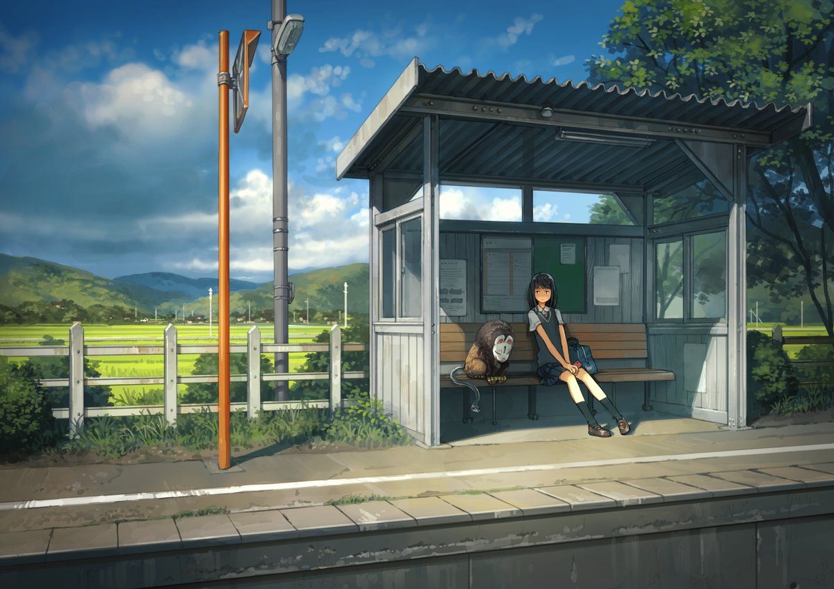 【既刊紹介】「異形のいる日常」クリーチャーと風景がテーマのイラスト集第三弾。カラーの設定ラフと併せてお楽しみ下さい。本文サンプルや委託など詳細はこちら→ https://t.co/YwUReNqPgm #C97