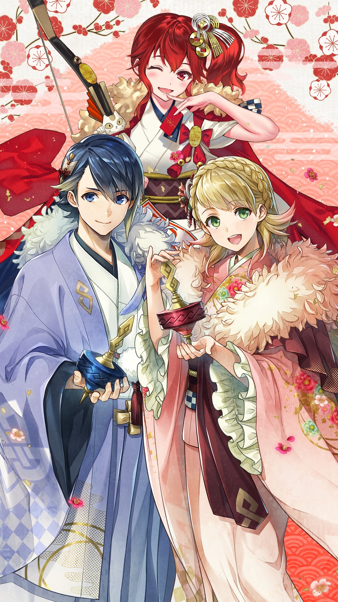 ファイアーエムブレム ヒーローズ Happy New Year みなさま あけましておめでとうございます 本年も ファイアーエムブレム ヒーローズ をお楽しみいただけるよう たくさんの情報を集めてまいります 年1月の オリジナルカレンダー壁紙 は
