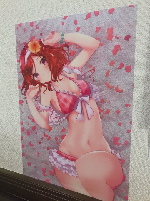 クリアポスターはこんな感じ! 