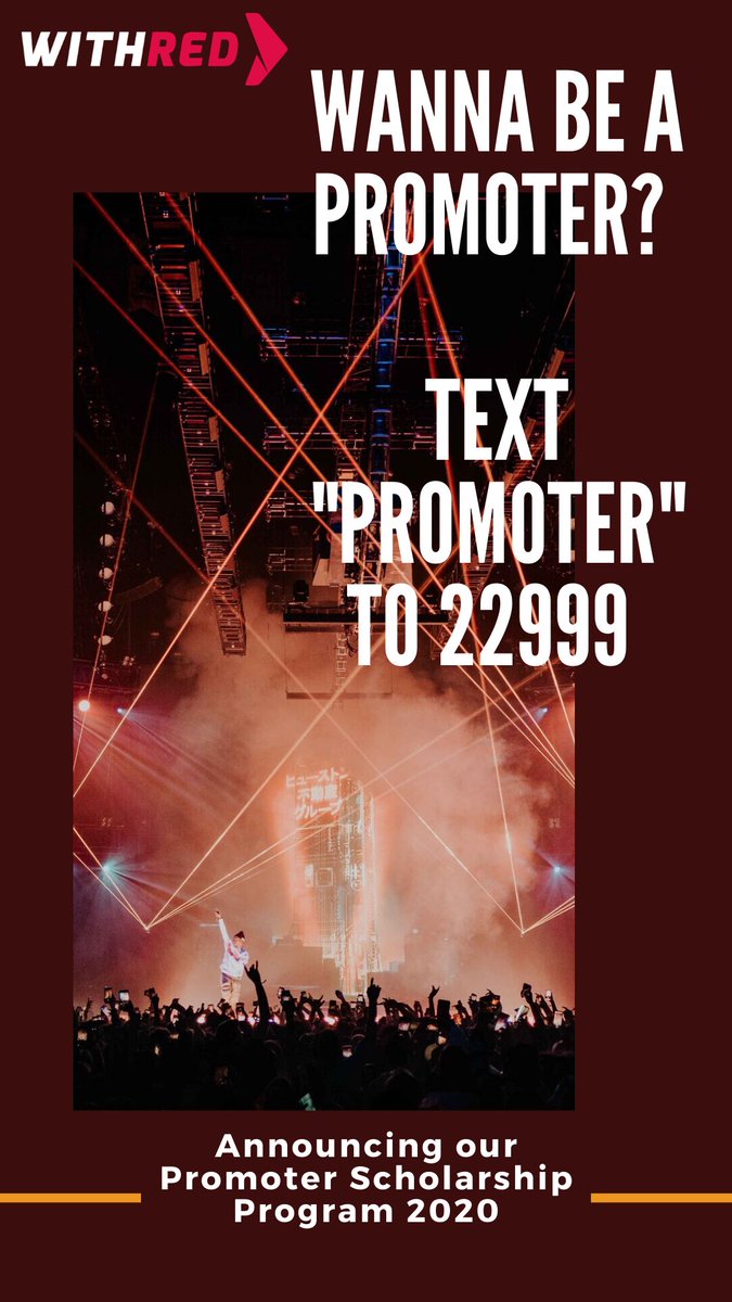 Wanna be a HS promoter ? Text “Promoter” to 22999!
