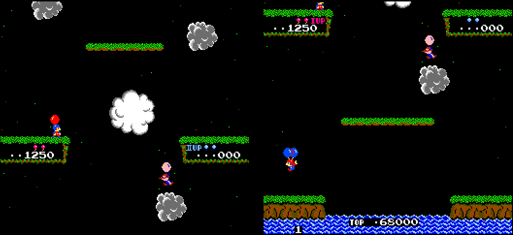 Hamster Corporation Nintendo Switch アーケードアーカイブス Vs バルーンファイト 配信スタート 1984年に任天堂から発売されたアクションゲームです ふわふわした独特の操作感が特徴で 敵との 風船割り合いバトル がスリル満点の本作は 2人同時