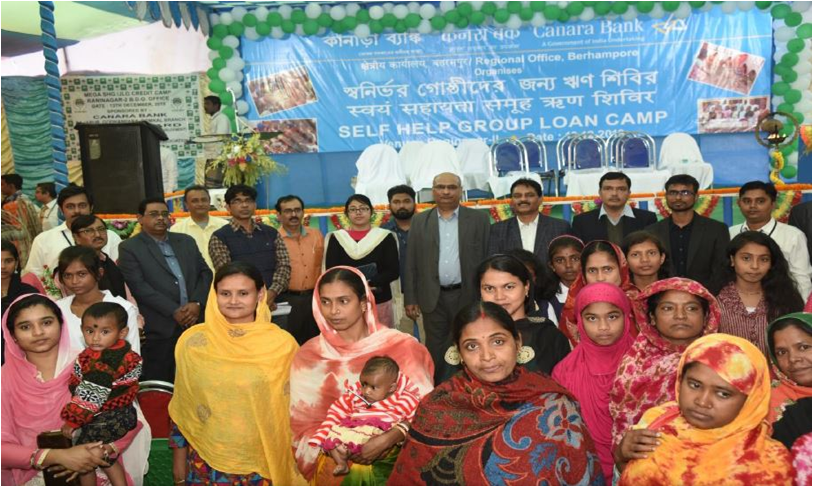 canarabank's tweet photo. Mega SHG Credit Camp was conducted in presence of our Executive Director Shri. Debashish Mukherjee on 13.12.2019 at Kolkata.
#CanaraBank #SelfHelpGroups #CreditCamp https://t.co/pFEzGcbOJ4