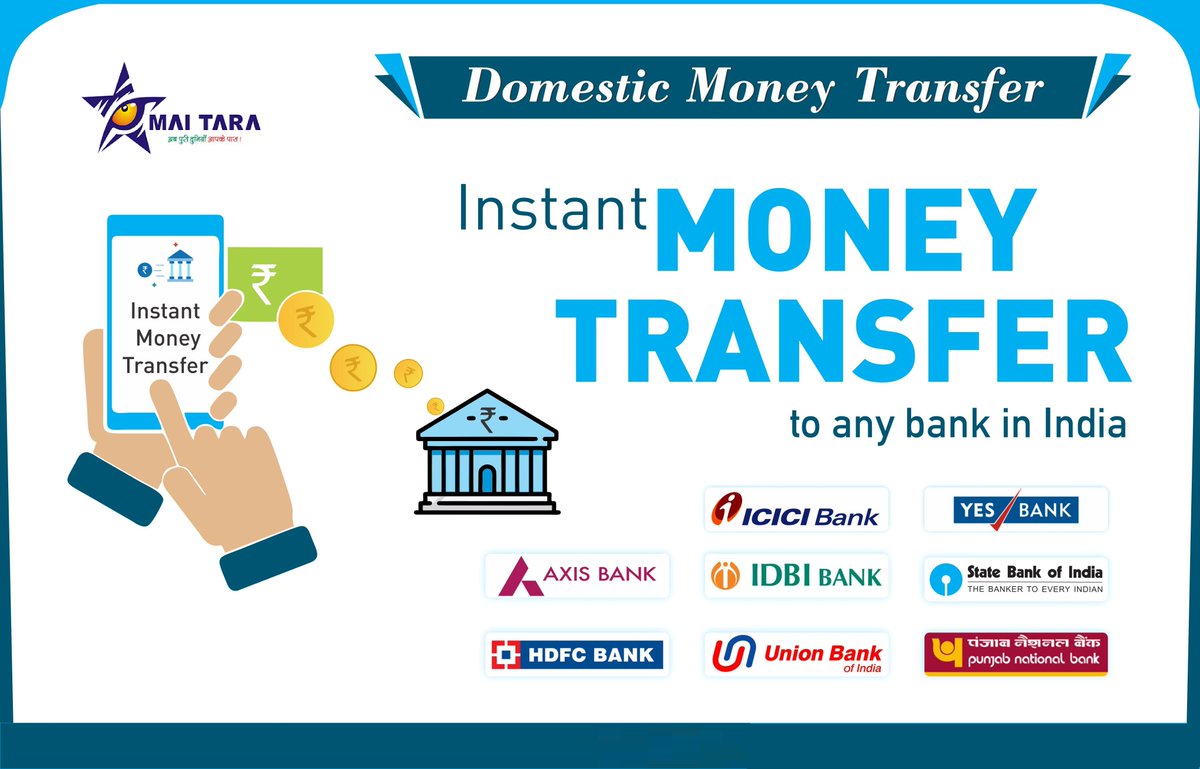 mtmoney53's tweet photo. Start your own domestic money transfer business with #MAI TARA and earn up to 50,000 & more per month.
#DMT #MoneyTransfer #HighestCommission #EarnMore #DigitalPayments
Call - 9135005358 https://t.co/2XM0OlXPCb