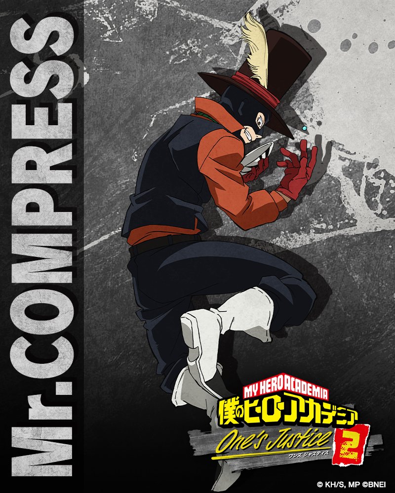 Mr.コンプレスMr.COMPRESS僕のヒーローアカデミア、タオルなど25点 ENGSUB]MY HERO ULTRA RUMBLE — Mr. Compress Game play [OBTver