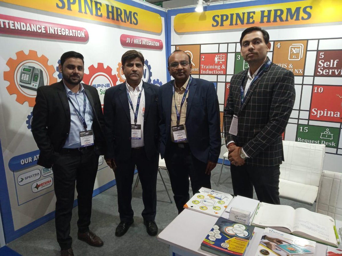 AndTapash's tweet image. IFSEC Event Glimpses.
#spinehrms #hrmspayroll #software #hrsoftware