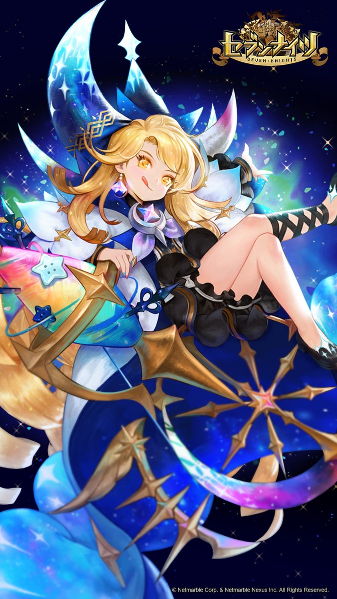 セブンナイツ公式 スマートフォン待ち受け スクルドの参戦を記念して スマートフォンの待ち受け画像を皆さんにプレゼントいたします 1334 750 19 1080 2436 1125 の3サイズを準備しましたので ぜひ設定して使用してくださいね セブンナイツ