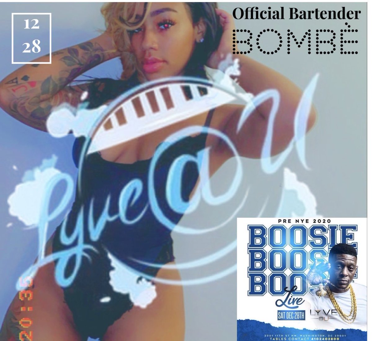 AWalkingBombb's tweet photo. ๐จTHIS SATURDAY ๐จ @BOOSIEOFFICIAL LIVE 12/28 Grand Opening #LoveSaturdays @lyveatu Ticket link in bio ๐ซ
Tables Almost SOLD OUT 2409003548๐พ
Powered by @rworldmgmt @deez__bandz @g5london #LyveSaturdays #Fastlyftent #MerciLondon #RWorld ยฎ๐ https://t.co/7EHCsh9jDP