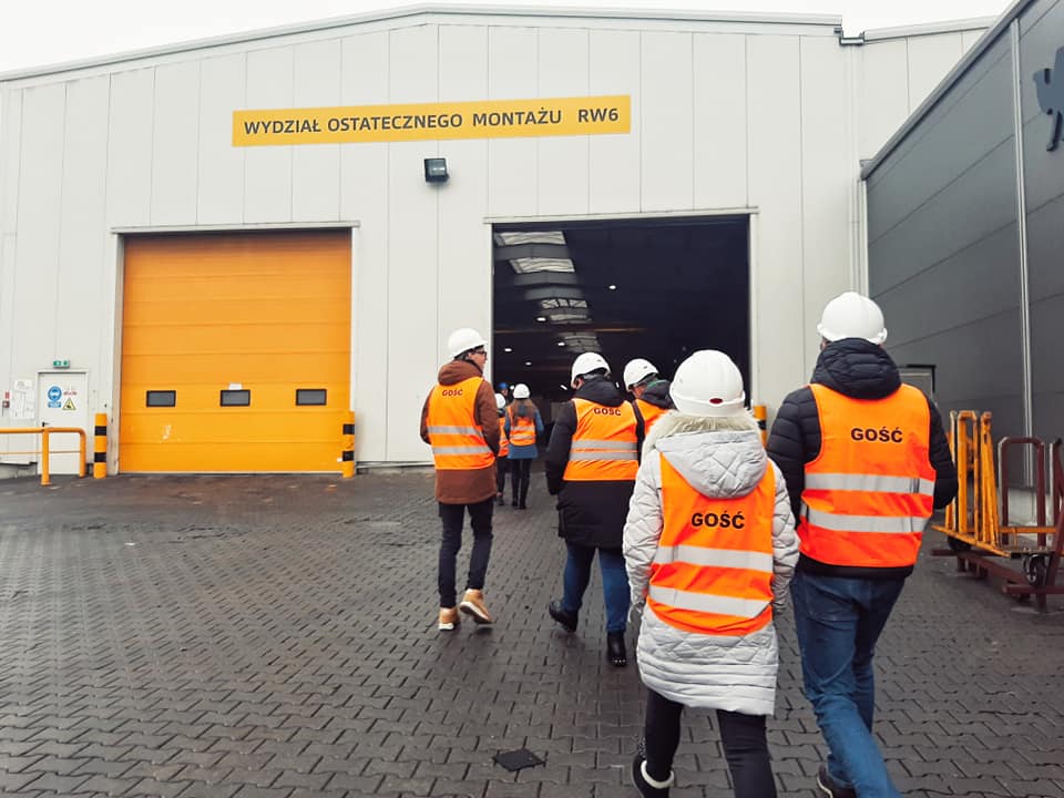 SmaLog2017's tweet photo. 13/12/2019 we visited the Polish company "Wielton", which is one of the top ten European manufacturers of transport equipment of the highest standard.

#Student_Mobility #SmaLog #SmaLog2017 https://t.co/tTtlcdlaqN