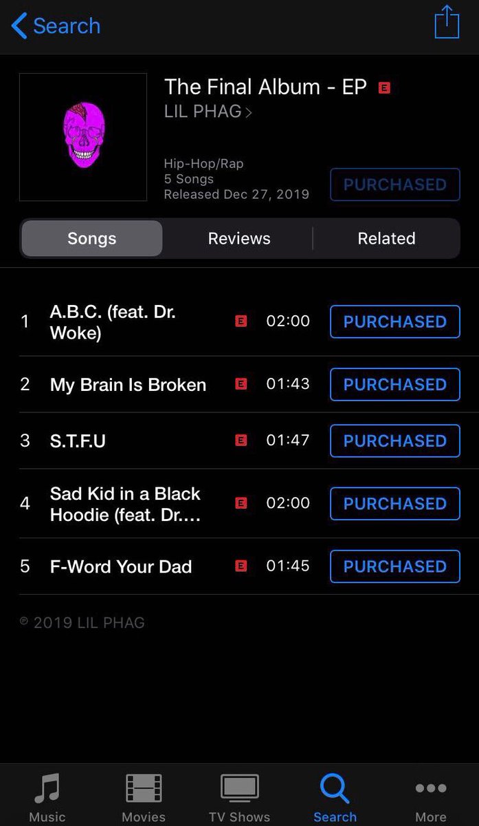 Stream #LPFinalAlbum by <a href="/elijahdaniel/">elijah daniel</a> to cure your depression and for clear skin✨🥰