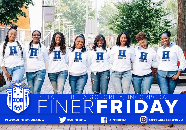 ZPhiBInc1920's tweet image. Friday has been FINER since 1920! #zetaphibeta #zphib2020 #FinerFridays