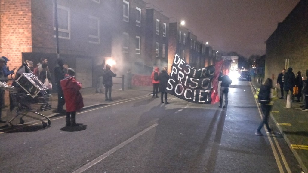 Freedom_Paper's tweet photo. New Year noise demos: Get thee to the prison gates https://t.co/a90LenLNJl https://t.co/Y5lUA7MQWv
