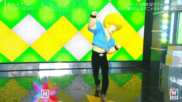 Mステで金爆がコラボしたテレ朝のアニメキャラがまさかのアイツｗｗｗ