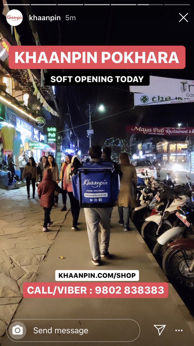 khaanpin's tweet photo. Khaanpin Pokhara Soft Opening Today!! https://t.co/5HwdgaWDvY