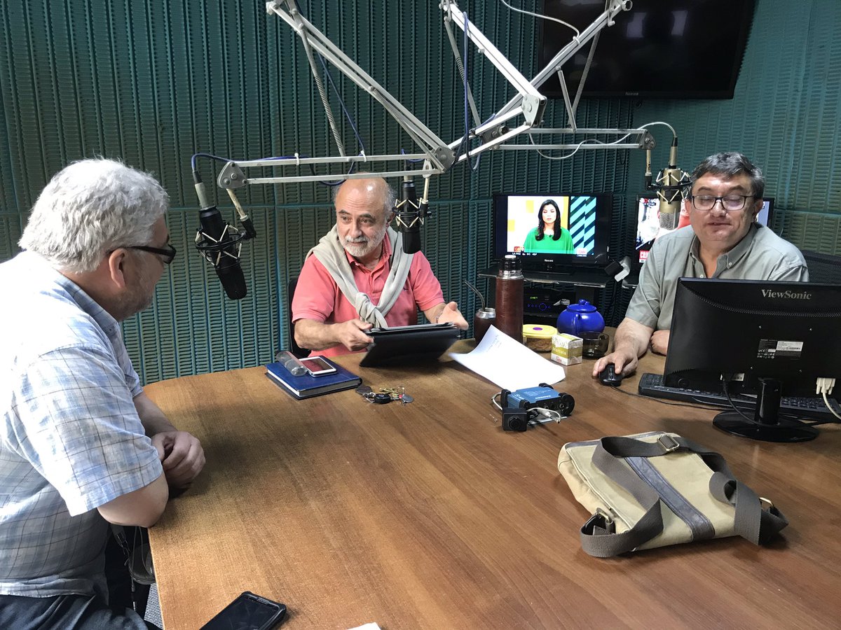 Despedida de Alfonso Lessa y Mauricio Almada 🎙