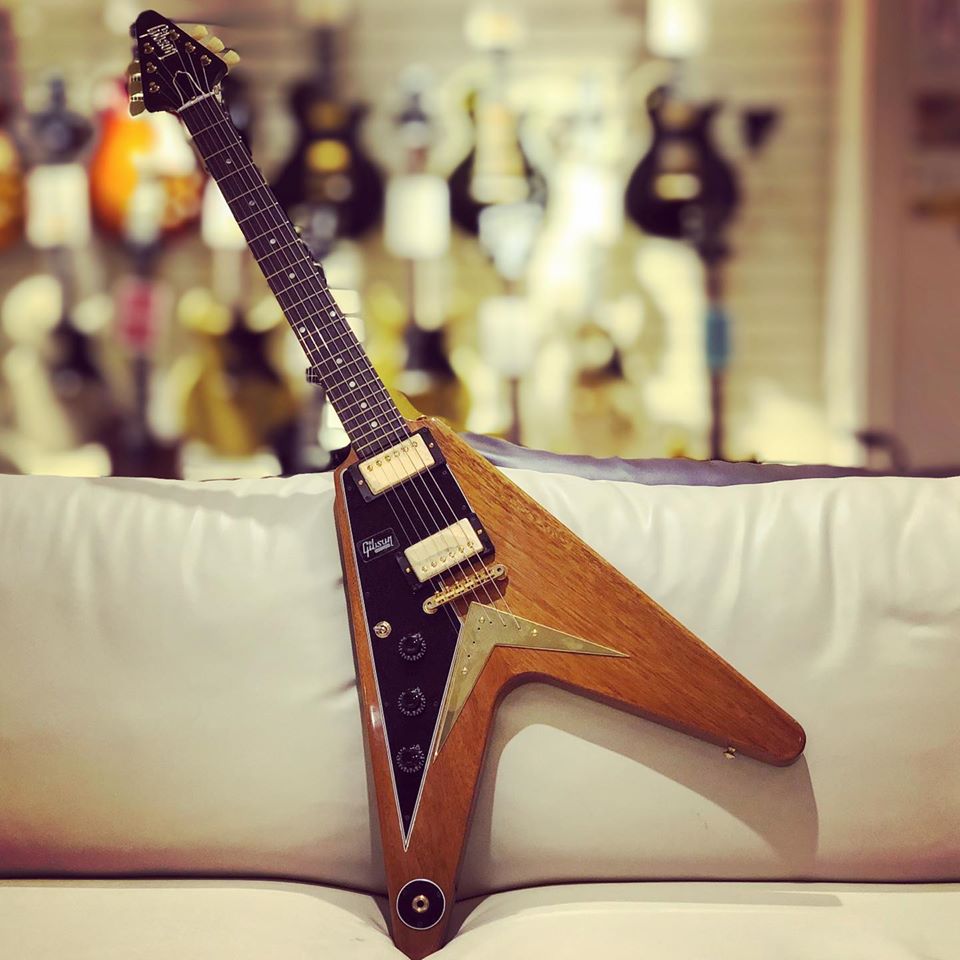 エレキギター フライングv レフティEdwards エドワーズ