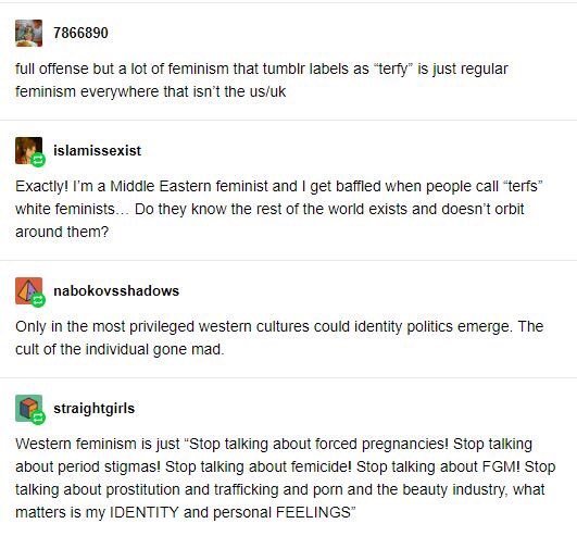 ItIsOnlySkin's tweet image. It's almost as if female people aka girls and women are on the ground fighting to protect and organise themselves for liberation in the rest of the world outside the woke postmod libfem bubble 🧐🤔🙃