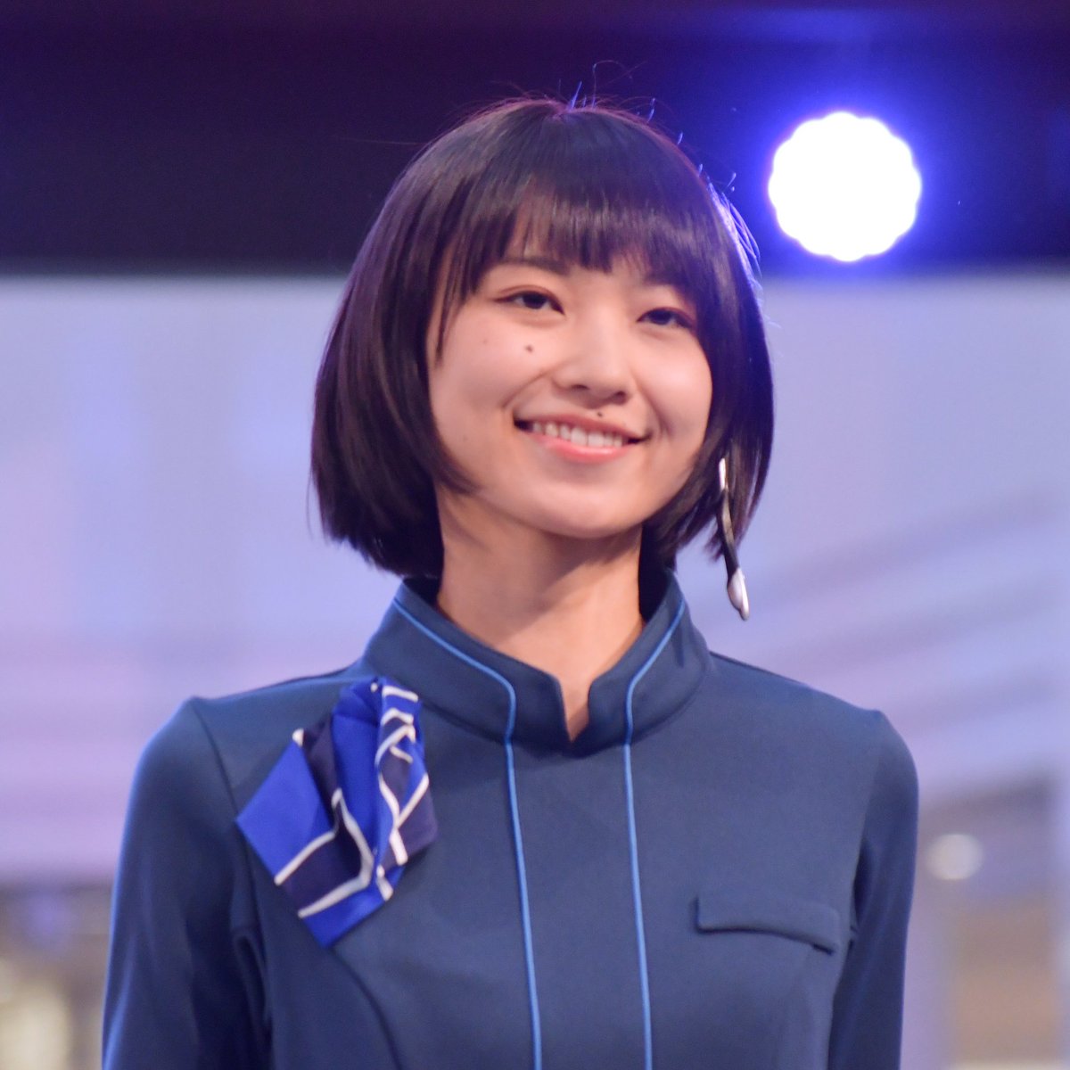 はーさん さて 続きいきます 次は 原綾那さん 2期生 ショートカットがとても似合う彼女 夏のステージではボーイッシュな髪型でしたが 今は少し髪が伸びて ショートボブに 個人的な好みですが この髪型めっちゃ好きです 4枚目のカッパ口も