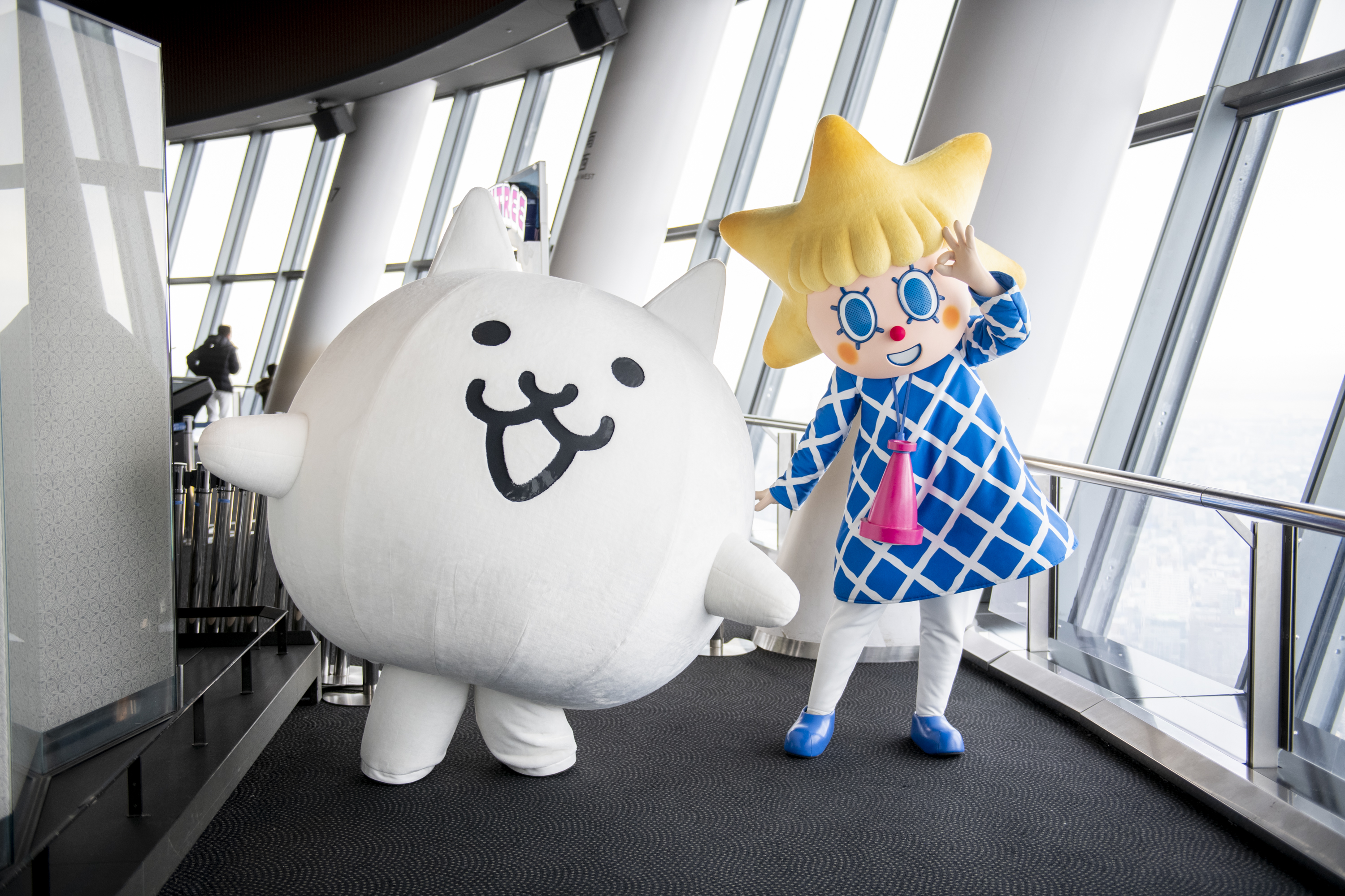 にゃんこ大戦争 ウエハース 60枚＆にゃんこ大戦争スカイツリーコラボ限定品 PONOS|にゃんこ大戦争7周年|7周年同い年(タメ)コラボ！スカイ