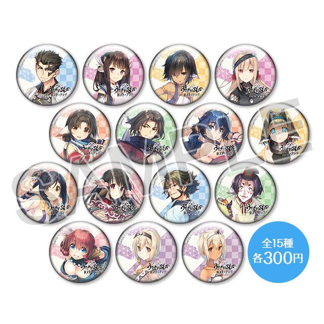 うたわれるもの ロストフラグ アクアプラス c97 缶バッジ コミックマーケット97 【 #アクアプラス 出展グッズ ご案内