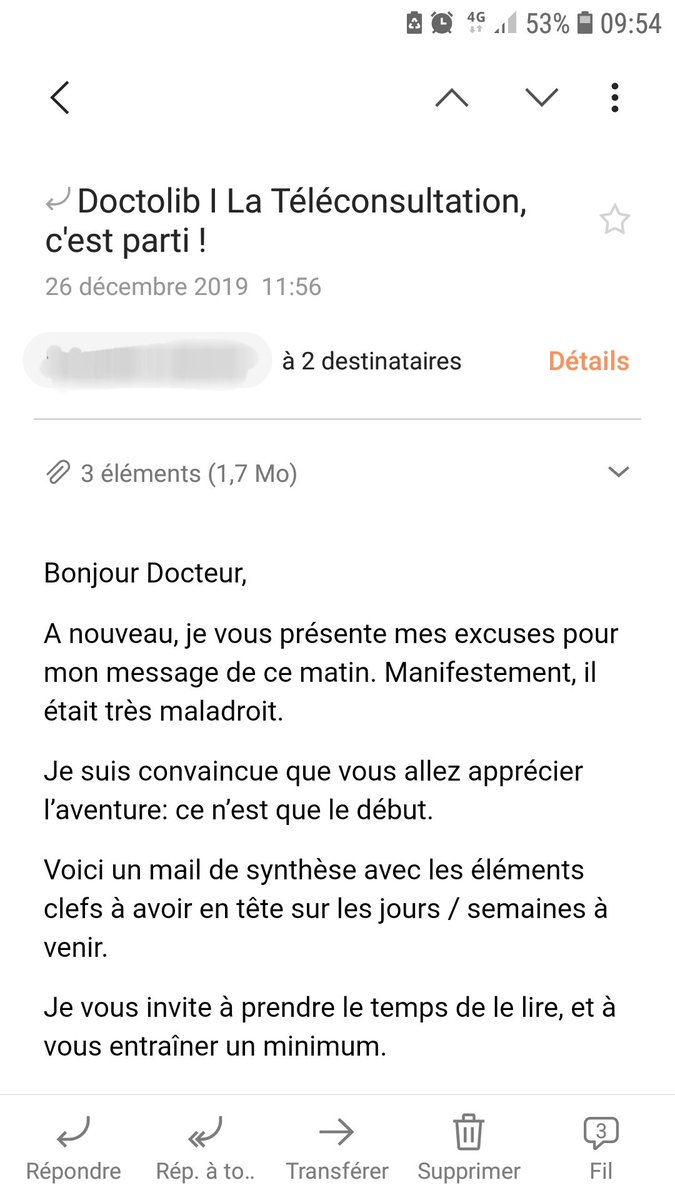 8umbreon8's tweet photo. Et après cette joyeuse discussion téléphonique, voici son mail. Je ne vous cache pas que ses excuses bidons et le ton du fin de mail m'a énervé au plus haut point. Comme elle le dit, ce n'est que le début d'une aventure! https://t.co/3Jt2LQxfYL