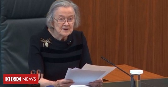 . 'Baroness Hale' single-handedly did more, in the past year, for older, intelligent women (and spiders) that ANYBODY else .
And she did it with understated STYLE
She will be much missed in public life.
@BBCRadio4 #ladyhale