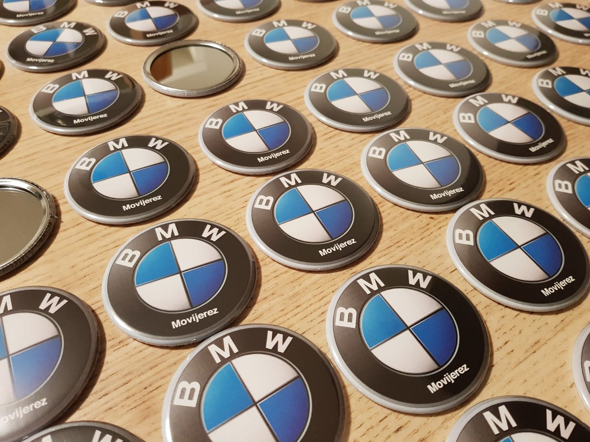 ButtonMarket's tweet image. Button badges for @BMWEspana / @BMWmovijerez.

#buttons #badges