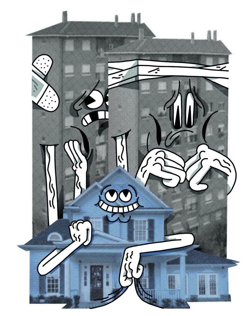 Vía:<a href="/YorokobuMag/">Yorokobu</a>
#Diseño | ¿Son más feas las casas de hoy en día? Hemos decidido preguntarselo a Juan Díez del Corral, el hater de la arquitectura moderna yorokobu.es/periferias-urb…