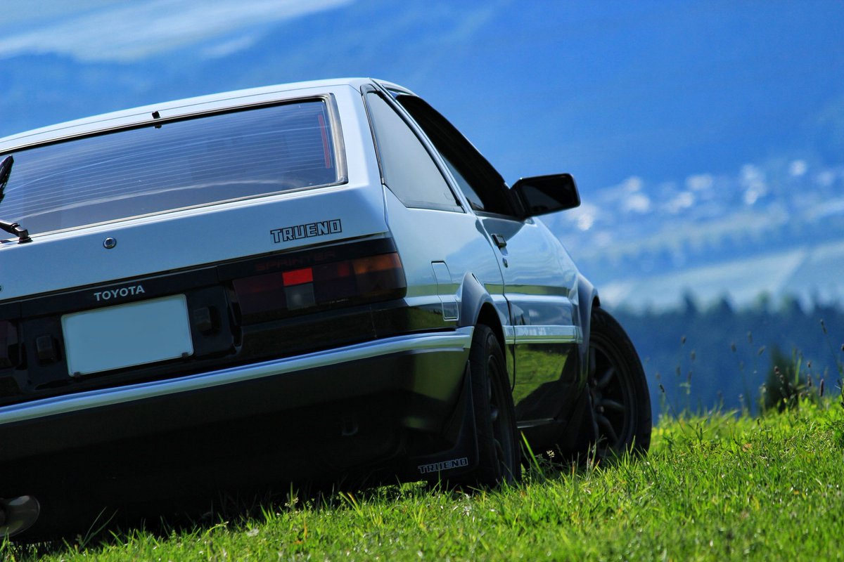 Keroyoso Ae86 愛車のお尻かっこいい かっこいいなんて言葉じゃ足りない