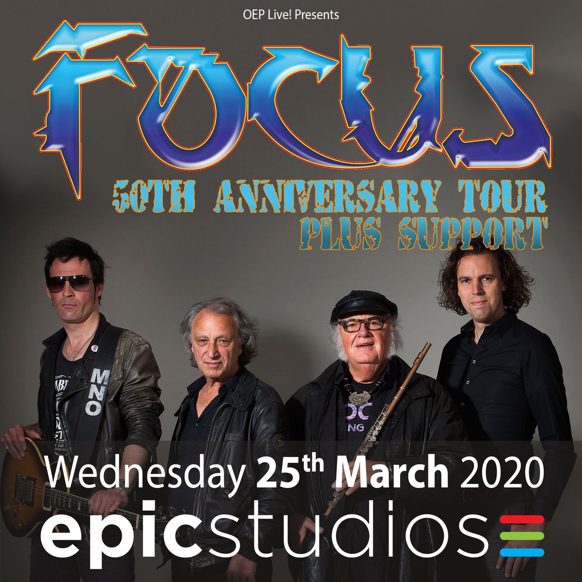 EPICNorwich's tweet photo. if you're a sucker for a bit of #ProgRock then you might enjoy these ?   G2 Genesis Friday 3rd April, @ELOEncounter Thu 9th April and before them it's Focus on March 25th https://t.co/WgMCX2jaS2