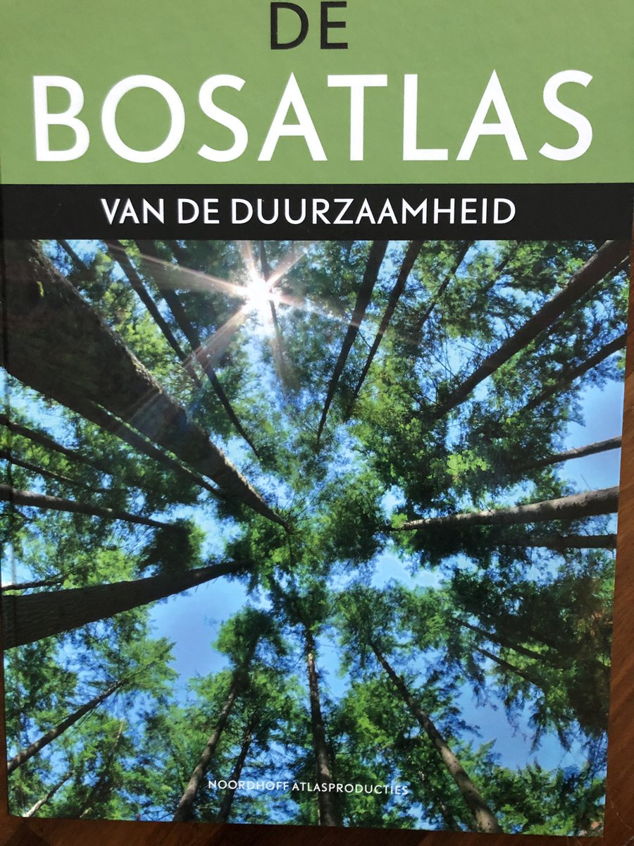 Boekentip 3: wie kent hem niet? De Bosatlas. Nu is er ook de Bosatlas van de #duurzaamheid die laat zien welke effecten de toenemende invloed van de mens op aarde heeft. bit.ly/2Zt9RTf