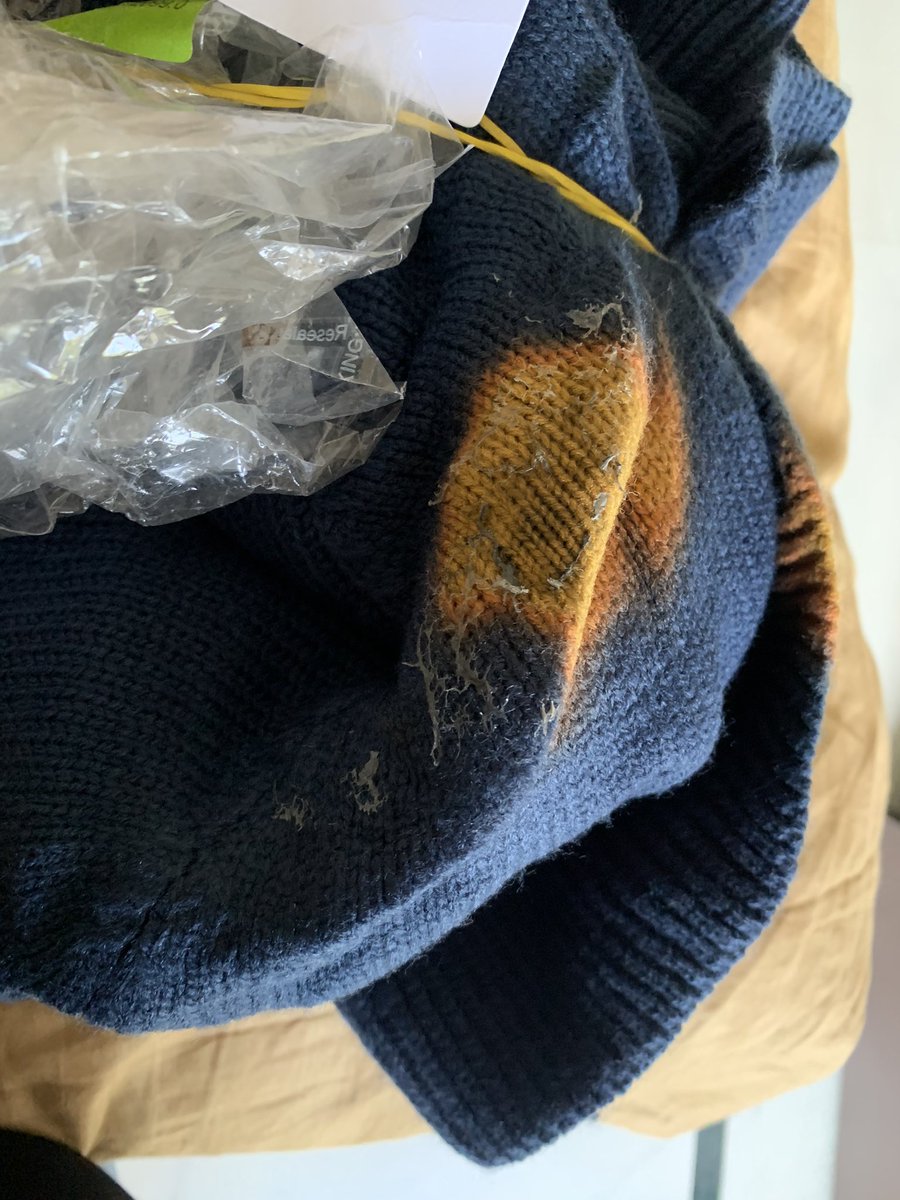 AshwaryaParnami's tweet photo. Ordered Chemistry top from @myntra and I received it fully damaged burnt and with too much dirt https://t.co/en91p3jbSp