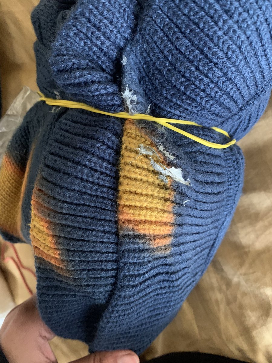 AshwaryaParnami's tweet photo. Ordered Chemistry top from @myntra and I received it fully damaged burnt and with too much dirt https://t.co/en91p3jbSp