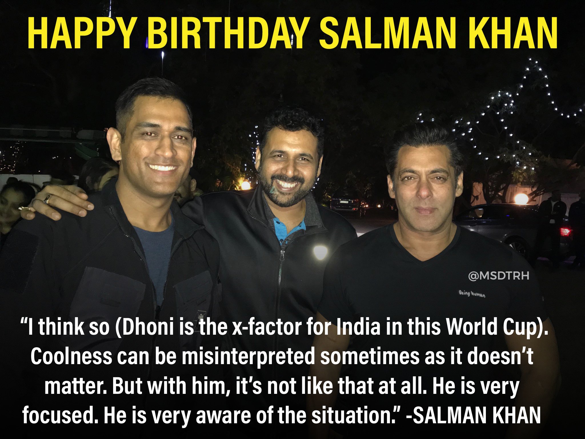 Wishing you a very happy birthday Salman Khan   
