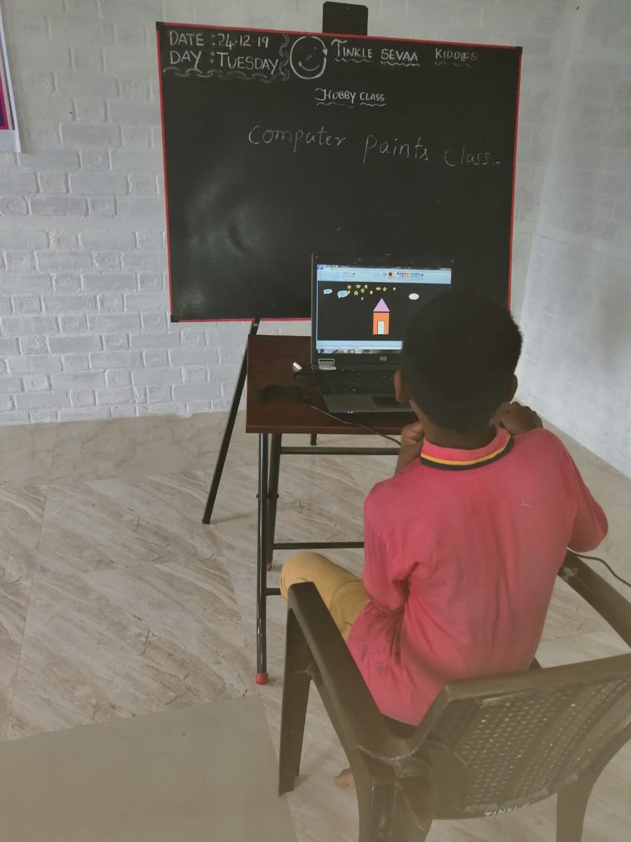 Tinklesevaa's tweet image. On 24th Dec, 19 @Tinklesevaa #ChristmasDay2019 #Celebration and #HobbyClass at #Anaikatti on #Microsoft  #Paint.
