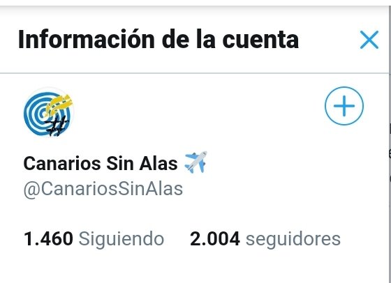 Más de 2000 en Twitter!
Muchísimas gracias!
Nuestro objetivo es volver a casa con normalidad, a precios razonables y asequibles.
Tus RT o💓 son importantísimos. Entre todos lo vamos a conseguir. Hace 4 años era "imposible" hoy estamos más cerca. change.org/canariosreside…