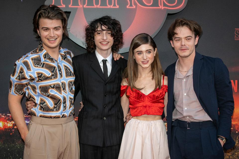 Forbes's tweet photo. Netflix claimed that the 3rd season of 'Stranger Things' was viewed by 64 million people in its 1st month of release https://t.co/HNzCSdjAkx https://t.co/aAONyGEyp7
